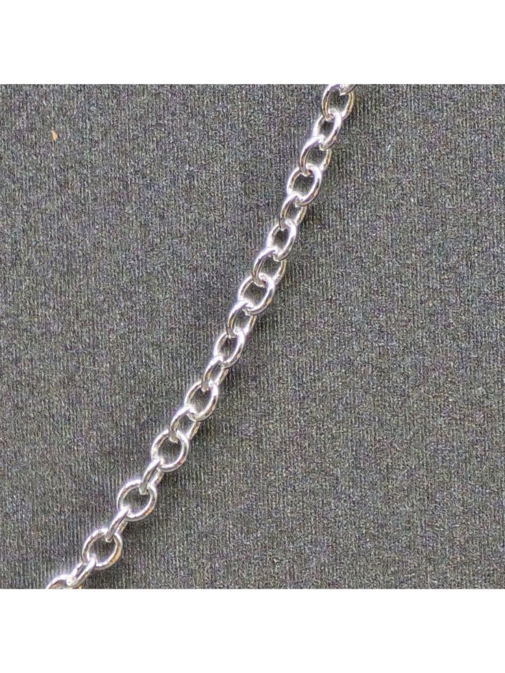 925 Sterling Silver 1mm Rolo Chain Necklace 22" Minimalist Jewelry Layering - Picture 6 of 11